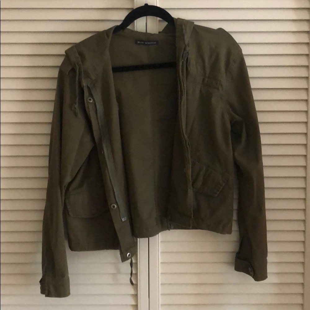Olive Green Brandy Melville Jacket